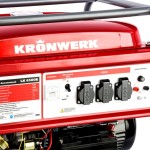 Бензиновый генератор тока KRONWERK LK 6500, 5,5 кВт, 25 л