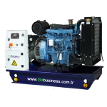 Diesel Generator GoBusiness Bau-55, 44 kW, 126 L