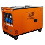 Дизель-генератор Black & Decker BXGND6300E, 6,3 кВт, 12 л