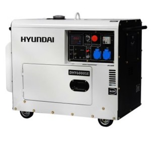 Дизельный мотор-генератор Hyundai DHY 6000 SE / 4.5 кВт, 10 л.с