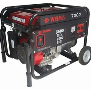 Бензиновый генератор Weima WM 7000E3, 6,5 кВт, 25 л